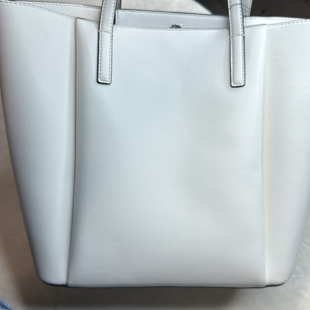 Karl Lagerfeld Paris Louise Tote- Winter White - Picture 12 of 13